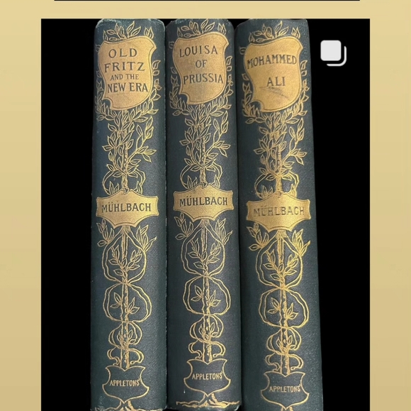 Other - Set of 3 antique books.